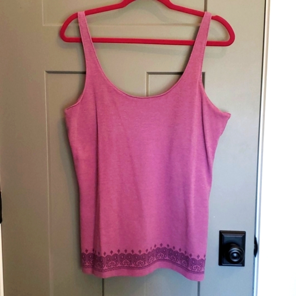 Magellan brand top with built in bra. Worn ONCE